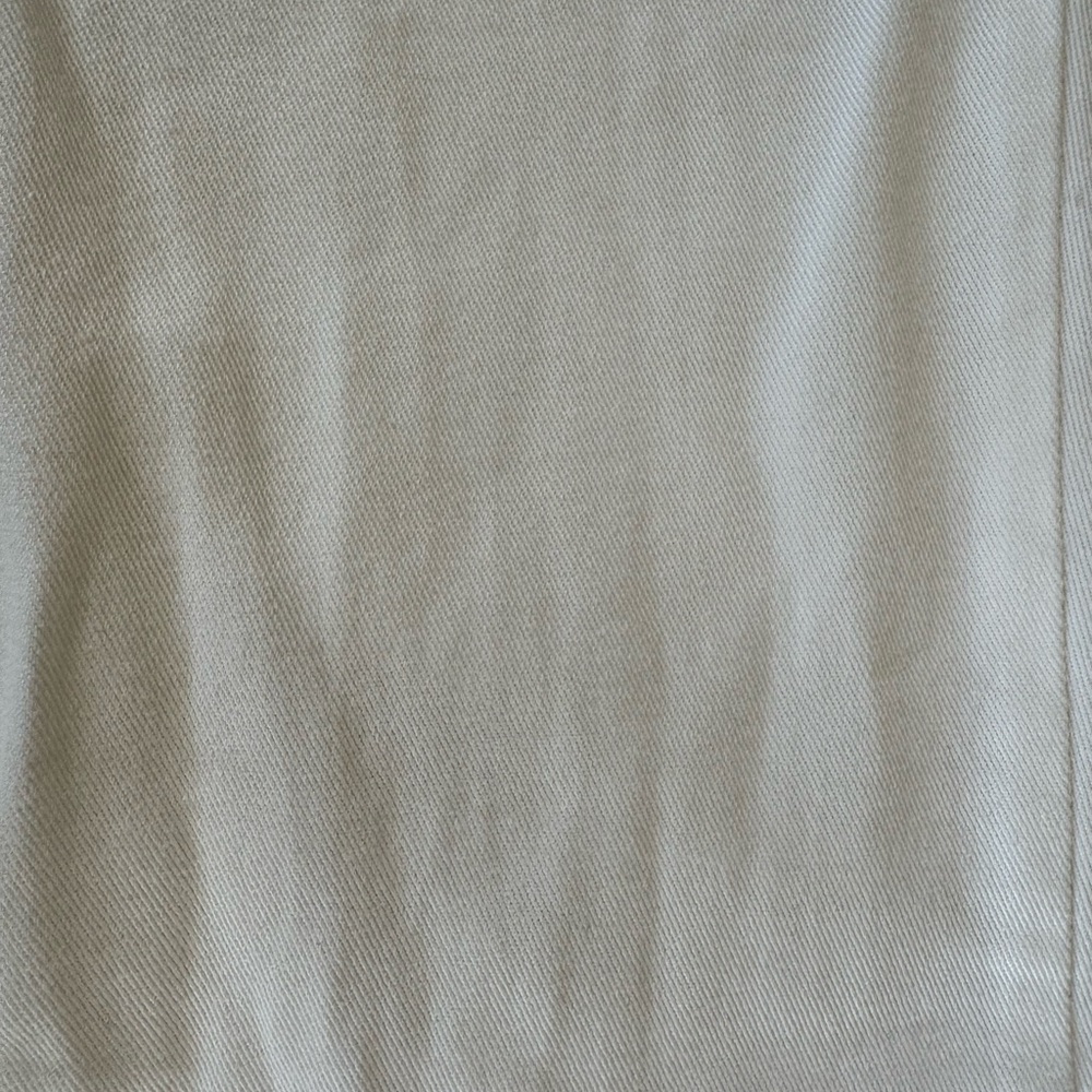 Urban Outfitters White Wide Leg Pants Zip Front Size 4 - Picture 5 of 7
